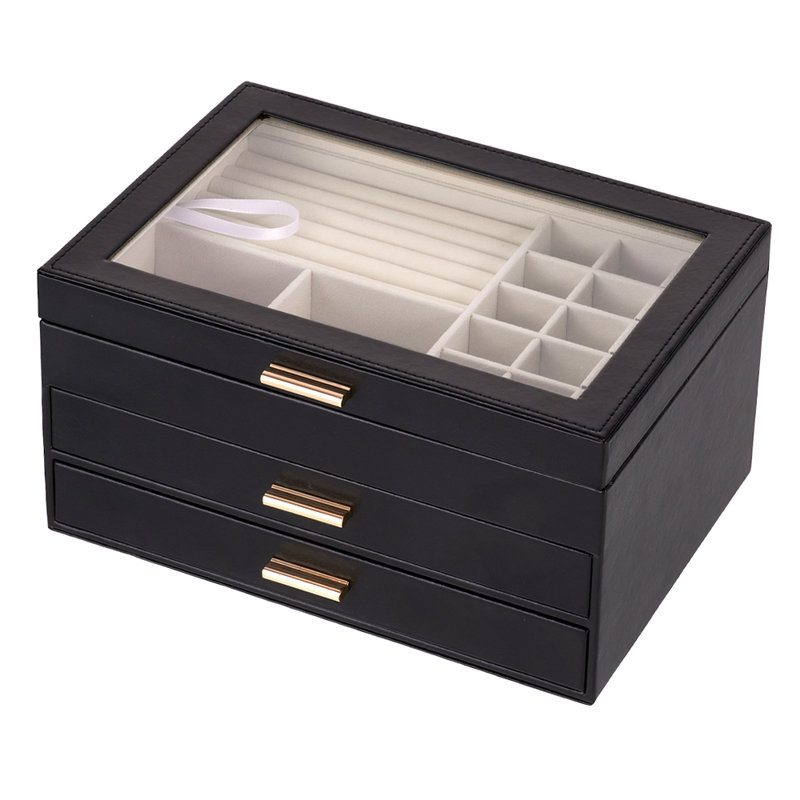 PU Leather Jewellery Box +