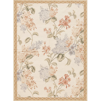 Hand Knotted Wool Area Rug