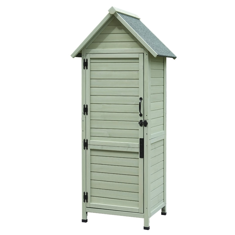 Outdoor Wooden Storage Shed