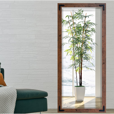 Miroir pleine grandeur biseauté