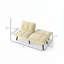 Canapé-lit convertible sans accoudoirs-1012996760