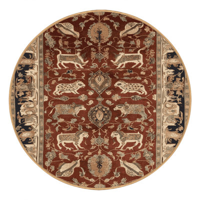 Tapis brun lavable à la machine