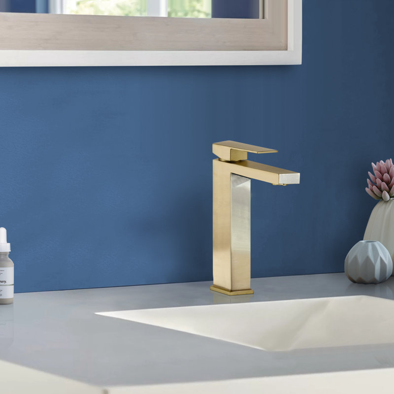 Robinet de salle de bain Topcraft à poignée unique pour lavabo