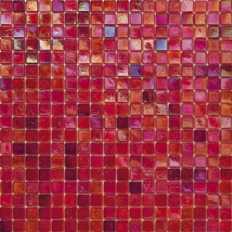 Melograno 5/8" x 5/8" Glimmer Glass Mosaic
