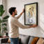 Ornamental Seahorse Boho - Print-136660337-136660332