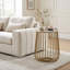 Marble Pedestal End Table