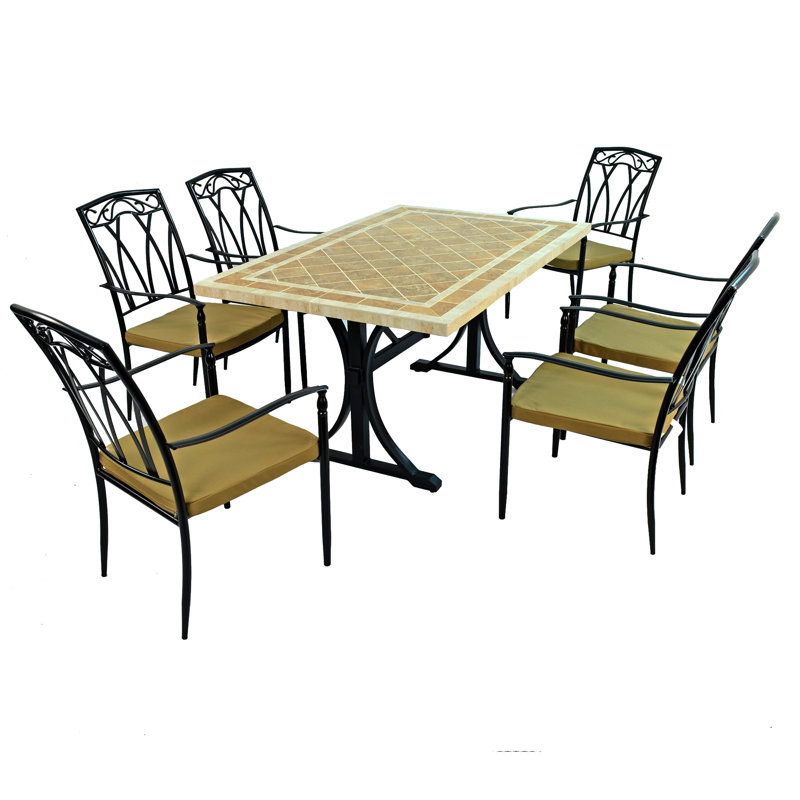 Dhruvah 6 - Person Dining Set