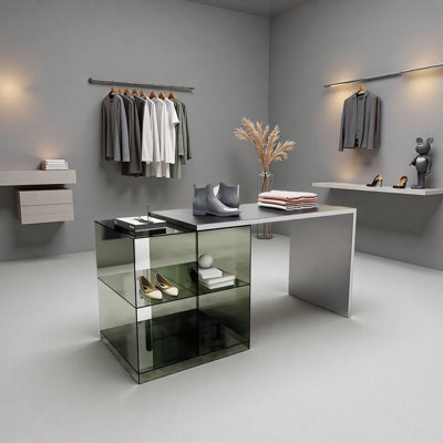Table de présentation simple pour vêtements