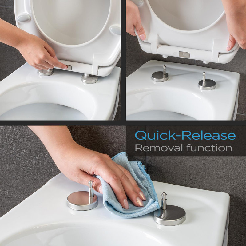 Soft Close Round Toilet Seat