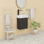Ensemble de meuble-lavabo 16 po avec armoires 16 po-1142640577