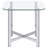 Chrome 2-piece Coffee Table Set