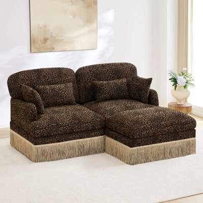 Canapé Comfy Chenille Leopard