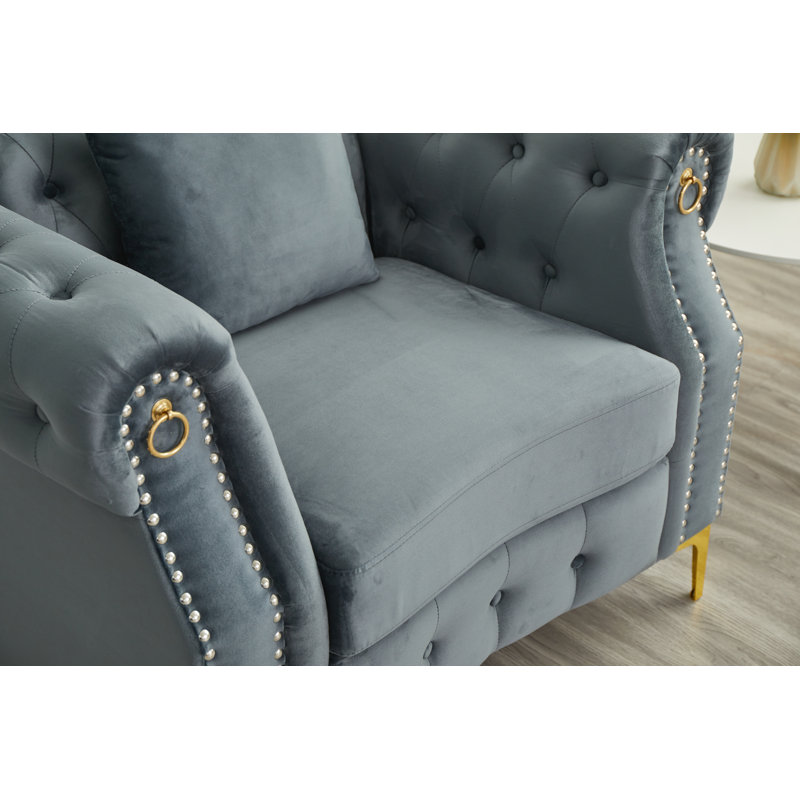 Frotten 48 de large, Velours gris velours