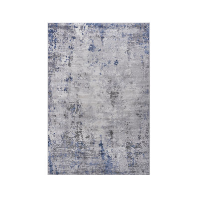 Collection Silver / Abstract Doormat Rug