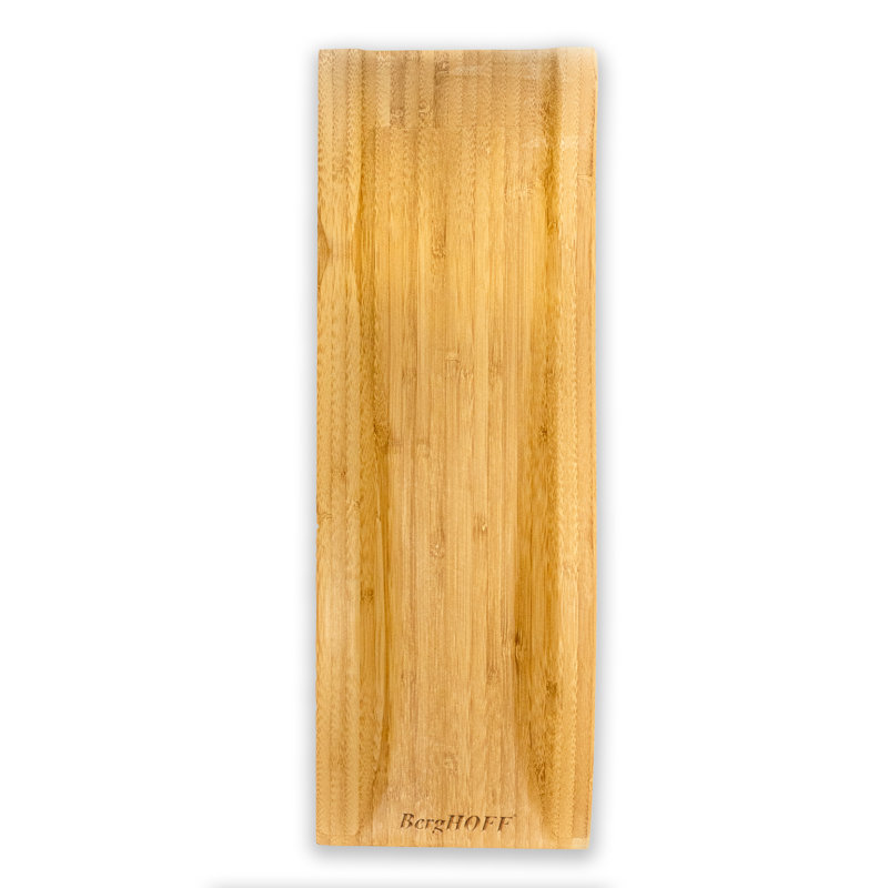 BergHOFF Bamboo Wavy Cutting Board, 16.3x5.7x1.3"