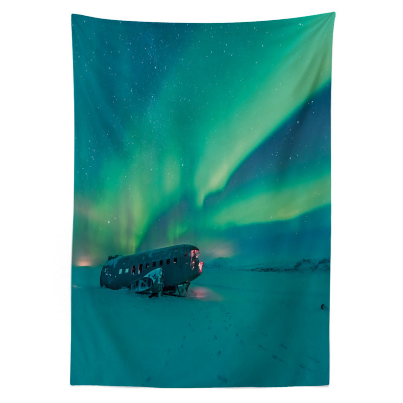 Aurora Borealis Tablecloth, 70" x 52"
