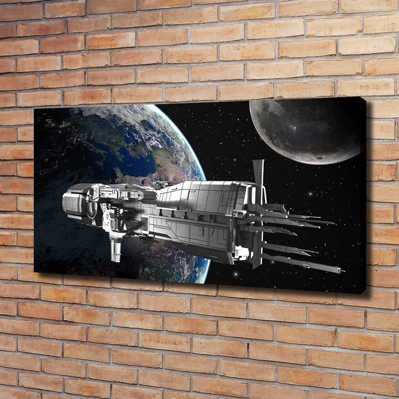Spacecraft - Wrapped Canvas Print