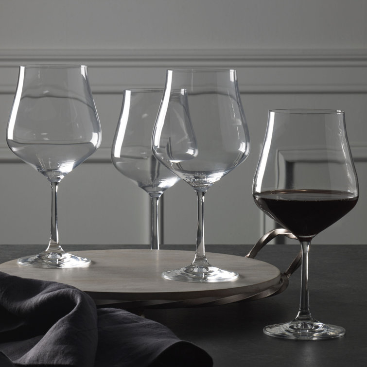 Mikasa Julie White Wine Glass, Set of 4 - Clear