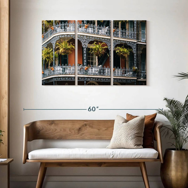 Balcons de style français Sebbie, H 28 po x l 45 po