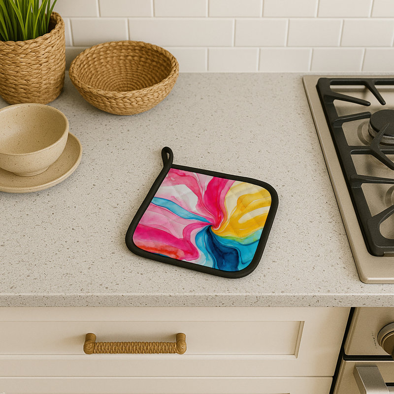 Paire de porte-casseroles Pansexual Pride
