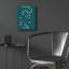 «Adrenaline Molecule I» par Epic Portfolio, art mural en verre acrylique-754826365