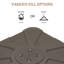Andrez 308 lbs Patio Square HDPE Umbrella Base