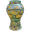 Vase de table intérieur / extérieur vert / bleu / bleu sarcelle / jaune 11 po