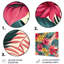 Motif de jungle, feuilles de palmier II - art mural en métal Jungle-1733340240
