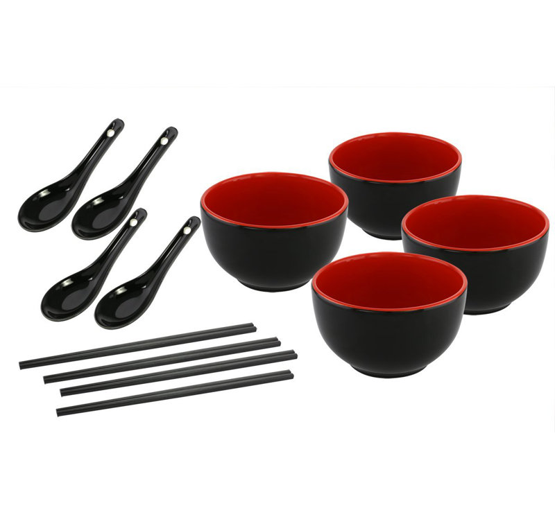Shyon Asian Cuisine Rice Bowl Set