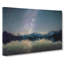 Mountain Star Reflection In Italy In Abstract - Wrapped Canvas Painting-55310054