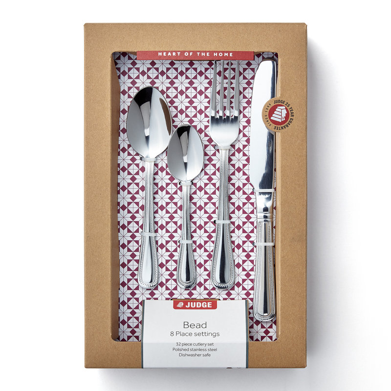 Judge, Bead - 32 Piece Cutlery Set, Service for 8