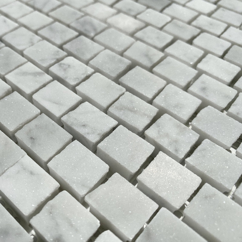 Carreau de mosaïque en marbre 11 po x 12 po