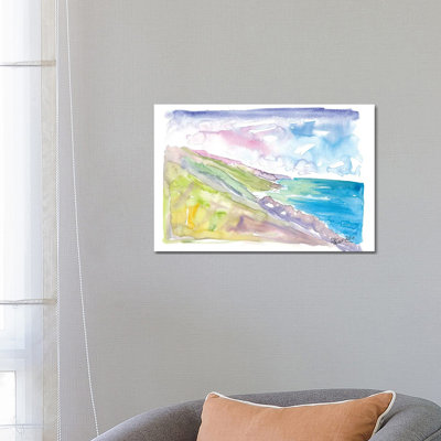 Spectacular Big Sur Coastline View by Markus & Martina Bleichner - Wrapped Canvas Gallery-Wrapped Canvas Giclée