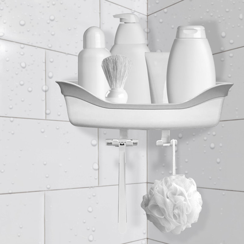 Panier de douche en coin Evie-Louise