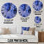 Horloge murale moderne de luxe avec art abstrait I-395822542-350664224