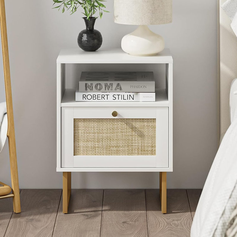 Allix 40cm W Bedside Table