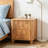 21.65" Wide Side Table with 3 Drawers,Nightstand 2-Piece Set-1840563554