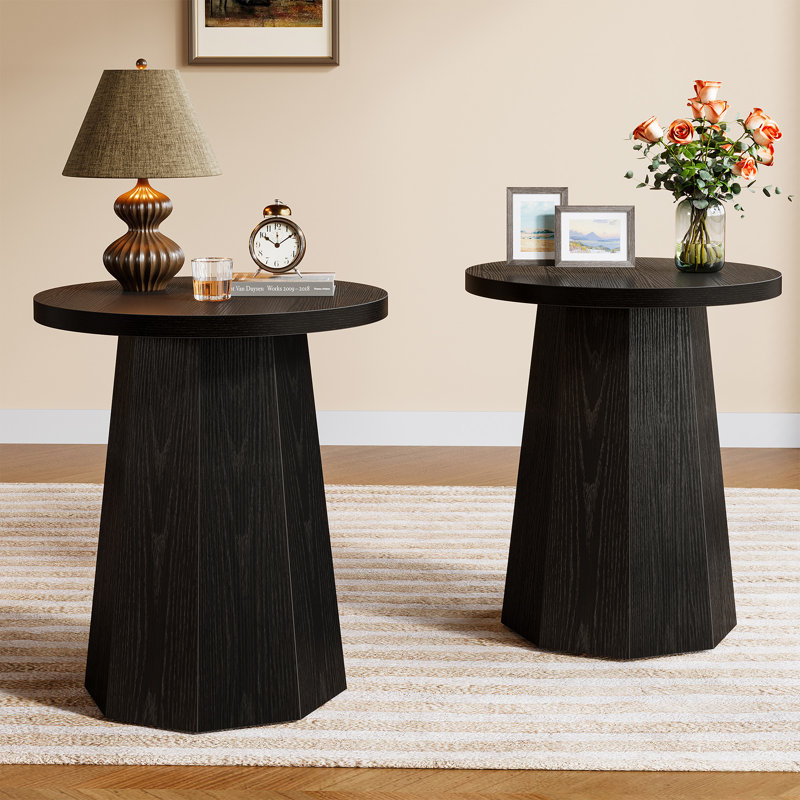 Table de bout Farmhouse, Noir
