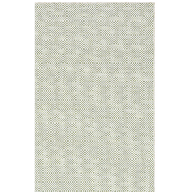 Windgap 230 Area Indoor/Outdoor Area Rug In Green, Rectangle 6'5" x 9'6"