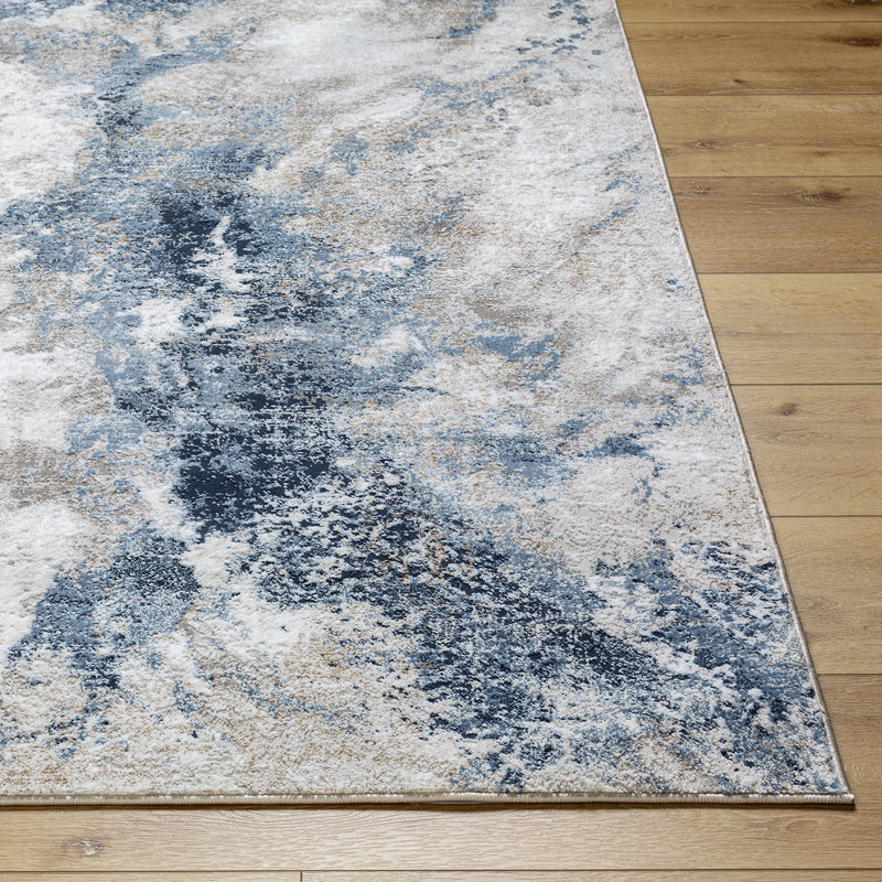 Allegro-Abstract Abstract Rug, Rectangle 200 x 275 cm