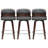 Bresha Swivel Upholstered Counter Stool-94298559