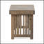 Table d'appoint en bois d'acacia de Kyoto avec design pliable, pour une utilisation intérieure et extérieure, durable et élégante-1172833453
