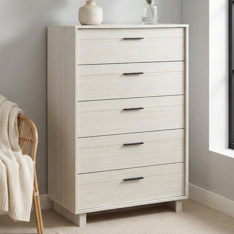Commode haute 5 tiroirs 31,1 po Aderyn