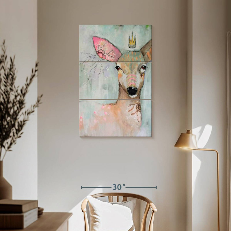 Brampt The Woodland Wanderer, 57" H x 36" W