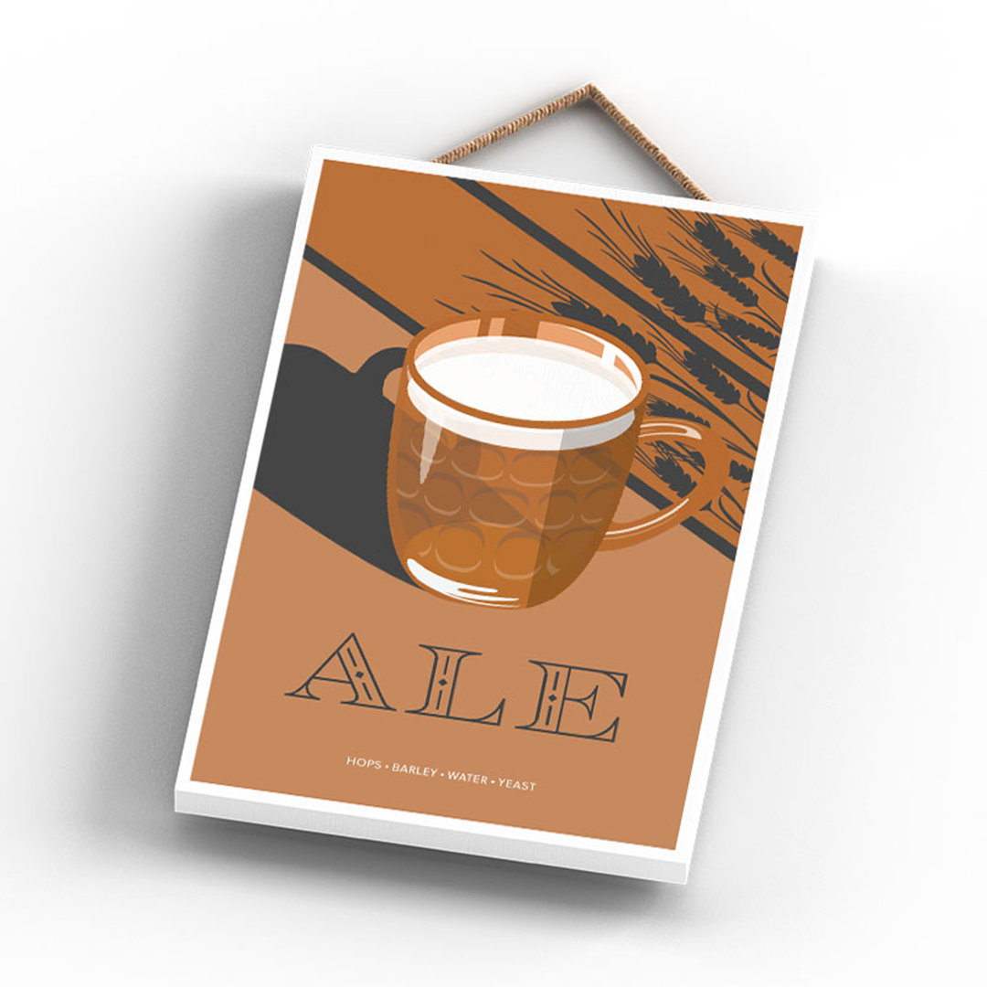 Cocktails - Ale - Print on MDF