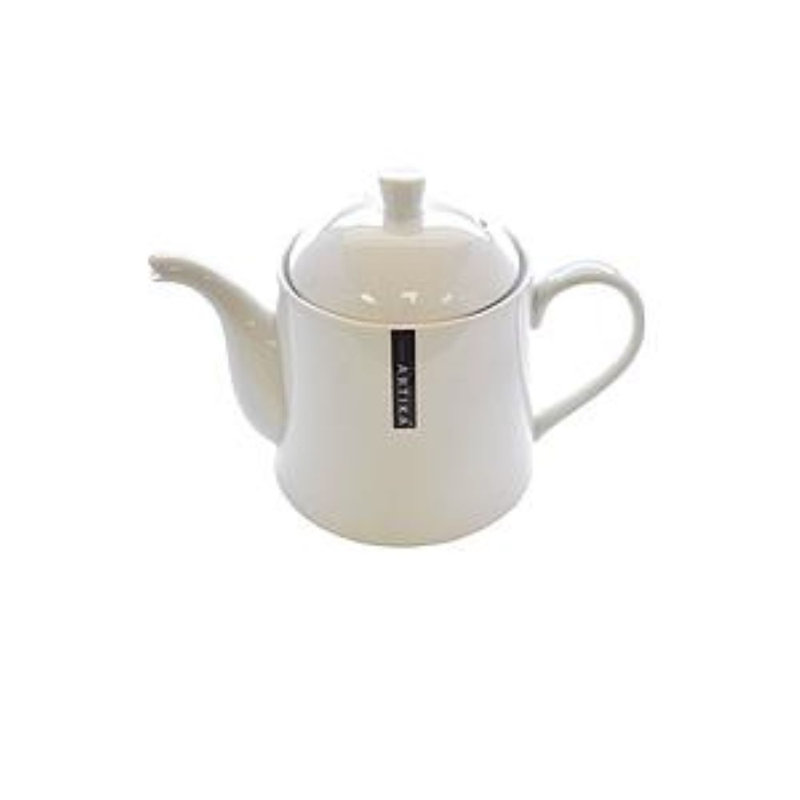 Théière Artika en porcelaine blanche 1250 ml / 40 oz