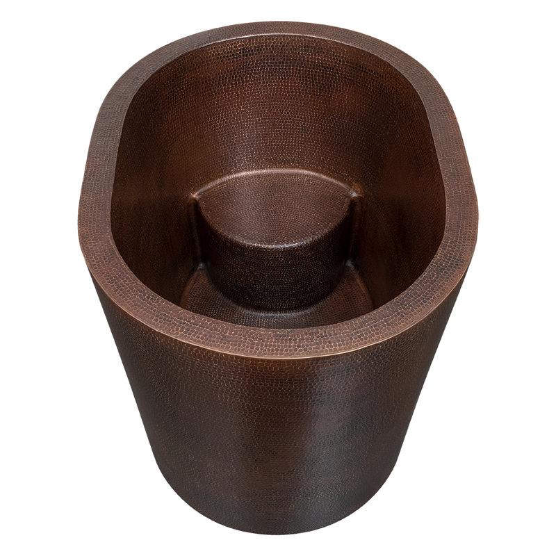 Premier Copper Products BSP5_BTO48DB Bathtub And Drain Package
