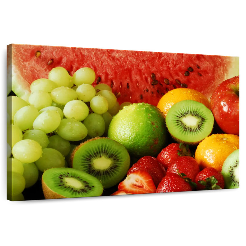 Yarlin Assortment Of Fruits, 30" H x 45" W