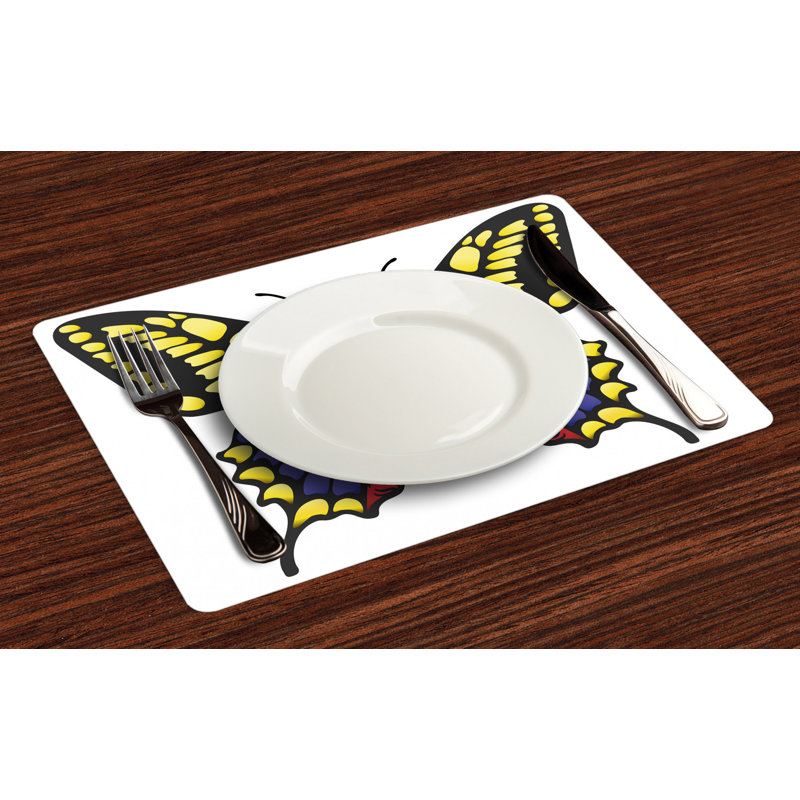 Récapitulatif 18,5" machaon papillon