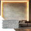 Falkirk Retro 3D VI 38.2" x 19.7" Faux Bricks 3D Wall Panel (5-pack)-111744436